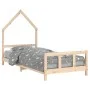 Children's bed frame solid pine wood 90x200 cm by vidaXL, Cribs and beds for children - Ref: Foro24-834567, Price: 93,85 €, D...