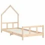 Children's bed frame solid pine wood 90x200 cm by vidaXL, Cribs and beds for children - Ref: Foro24-834567, Price: 93,85 €, D...