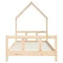 Children's bed frame solid pine wood 90x200 cm by vidaXL, Cribs and beds for children - Ref: Foro24-834567, Price: 93,85 €, D...