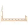 Children's bed frame solid pine wood 90x200 cm by vidaXL, Cribs and beds for children - Ref: Foro24-834567, Price: 93,85 €, D...
