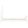 Estructura de cama para niños madera de pino blanco 90x200 cm de vidaXL, Cunas y camas para niños - Ref: Foro24-834568, Preci...