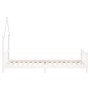 White pine wood children's bed frame 90x200 cm by vidaXL, Cribs and beds for children - Ref: Foro24-834568, Price: 97,47 €, D...