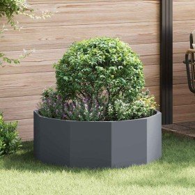 Jardinera Antracita 90 x 90 x 35 cm Acero en Maceteros y jardineras | Comprar online en Foro24