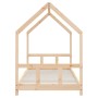 Kinderbettgestell aus massivem Kiefernholz 90x190 cm von vidaXL, Kinderbetten und Betten für Kinder - Ref: Foro24-835727, Pre...