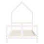 White pine wood children's bed frame 80x160 cm by vidaXL, Cribs and beds for children - Ref: Foro24-834559, Price: 99,41 €, D...