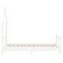 White pine wood children's bed frame 80x160 cm by vidaXL, Cribs and beds for children - Ref: Foro24-834559, Price: 98,07 €, D...