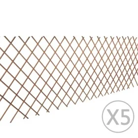 Weidengitterzaun 5 Stück 180x90 cm von vidaXL, Zaunpaneele - Ref: Foro24-140395, Preis: 38,88 €, Rabatt: %