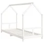 White pine wood children's bed frame 80x200 cm by vidaXL, Cribs and beds for children - Ref: Foro24-835716, Price: 114,47 €, ...