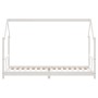 Estructura de cama para niños madera de pino blanco 80x200 cm