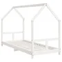 White pine wood children's bed frame 80x200 cm by vidaXL, Cribs and beds for children - Ref: Foro24-835716, Price: 114,47 €, ...