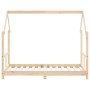 Kinderbettgestell aus massivem Kiefernholz 80x160 cm von vidaXL, Kinderbetten und Betten für Kinder - Ref: Foro24-835724, Pre...