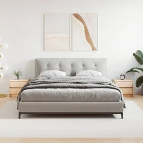 Mesitas de noche 2 uds madera maciza de pino 40x31x35,5 cm de vidaXL, Mesitas de noche - Ref: Foro24-836136, Precio: 76,51 €,...