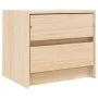 Nachttisch aus massivem Kiefernholz, 40 x 31 x 35,5 cm von vidaXL, Nachttische - Ref: Foro24-836135, Preis: 42,18 €, Rabatt: %