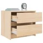 Nachttisch aus massivem Kiefernholz, 40 x 31 x 35,5 cm von vidaXL, Nachttische - Ref: Foro24-836135, Preis: 42,18 €, Rabatt: %