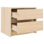 Nachttisch aus massivem Kiefernholz, 40 x 31 x 35,5 cm von vidaXL, Nachttische - Ref: Foro24-836135, Preis: 42,18 €, Rabatt: %