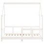 White pine wood children's bed frame 70x140 cm by vidaXL, Cribs and beds for children - Ref: Foro24-835722, Price: 111,66 €, ...