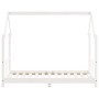 Bed frame for children made of white pine wood 80x160 cm by vidaXL, Cribs and beds for children - Ref: Foro24-835725, Price: ...