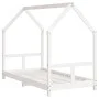 Bed frame for children made of white pine wood 80x160 cm by vidaXL, Cribs and beds for children - Ref: Foro24-835725, Price: ...