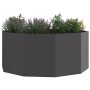 Jardinera Negro 120 x 120 x 50 cm Acero en Maceteros y jardineras | Comprar online en Foro24