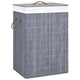 Gray Single Section Bamboo Laundry Basket by vidaXL, Laundry baskets - Ref: Foro24-320755, Price: 27,98 €, Discount: %