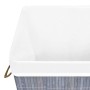 Gray Single Section Bamboo Laundry Basket by vidaXL, Laundry baskets - Ref: Foro24-320755, Price: 28,46 €, Discount: %