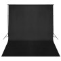 Hintergrundträgersystem 300x300 cm schwarz von vidaXL, Geld - Ref: Foro24-160067, Preis: 77,31 €, Rabatt: %