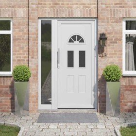 Jardinera 2 pcs Plateado 30 x 30 x 75 cm Acero inoxidable en Maceteros y jardineras | Comprar online en Foro24