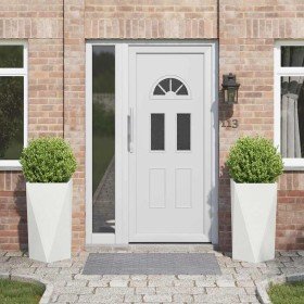 Jardinera 2 pcs 40 x 40 x 75 cm Acero en Maceteros y jardineras | Comprar online en Foro24