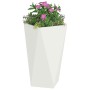 Jardinera 2 pcs 40 x 40 x 75 cm Acero