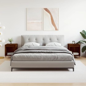 Nachttische, 2 Stück, Eichenbraun, Holzwerkstoff, 40 x 35 x 50 cm von vidaXL, Nachttische - Ref: Foro24-830715, Preis: 38,27 ...