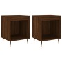 Nachttische, 2 Stück, Eichenbraun, Holzwerkstoff, 40 x 35 x 50 cm von vidaXL, Nachttische - Ref: Foro24-830715, Preis: 38,27 ...