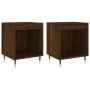 Nightstands 2 pcs oak brown engineered wood 40x35x50 cm by vidaXL, Nightstands - Ref: Foro24-830715, Price: 38,27 €, Discount: %