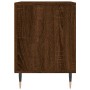 Mesitas noche 2 uds madera ingeniería marrón roble 40x35x50 cm de vidaXL, Mesitas de noche - Ref: Foro24-830715, Precio: 38,27 €