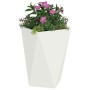 Jardinera 2 pcs 50 x 50 x 75 cm Acero
