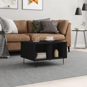Couchtisch aus schwarzem Sperrholz, 60 x 50 x 36,5 cm von vidaXL, Couchtisch - Ref: Foro24-830541, Preis: 38,36 €, Rabatt: %