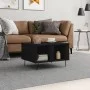 Black plywood coffee table 60x50x36.5 cm by vidaXL, Coffee table - Ref: Foro24-830541, Price: 38,71 €, Discount: %