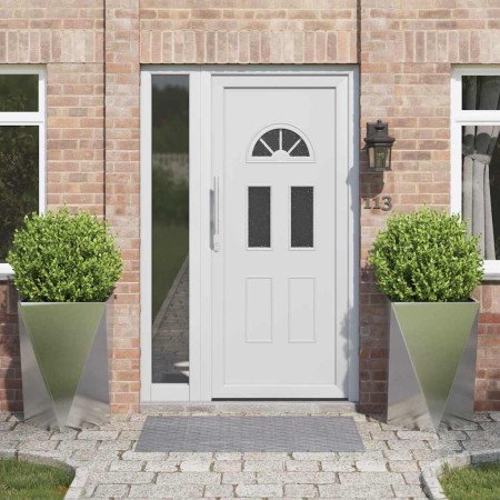 Jardinera 2 pcs Plateado 50 x 50 x 75 cm Acero inoxidable