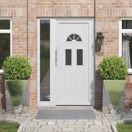 Jardinera 2 pcs Plateado 50 x 50 x 75 cm Acero Galvanizado