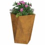 Jardinera Oxidado 50 x 50 x 75 cm Acero autopatinable en Maceteros y jardineras | Comprar online en Foro24