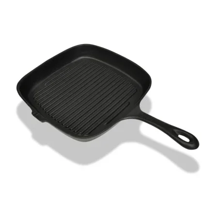Grillpfanne aus Gusseisen 24x23 cm von vidaXL, Bretter - Ref: Foro24-50123, Preis: 27,98 €, Rabatt: %