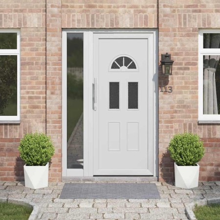 Jardinera 2 pcs 30 x 30 x 30 cm Acero