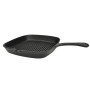 Sartén parrilla de hierro fundido 24x23 cm de vidaXL, Planchas - Ref: Foro24-50123, Precio: 28,65 €, Descuento: %