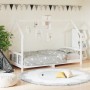 Estructura de cama para niños madera de pino blanco 90x200 cm