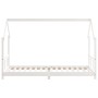 Bed frame for children made of white pine wood 90x200 cm by vidaXL, Cribs and beds for children - Ref: Foro24-835719, Price: ...