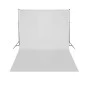 Telescopic background support system + white background 3x5 m by vidaXL, Money - Ref: Foro24-160071, Price: 89,81 €, Discount: %