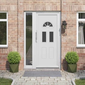 Jardinera 2 pcs Verde Oliva 30 x 30 x 30 cm Acero