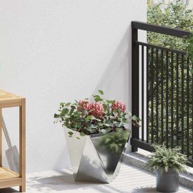 Jardinera Plateado 30 x 30 x 30 cm Acero Galvanizado en Maceteros y jardineras | Comprar online en Foro24