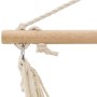 Große cremeweiße Stoffschaukel/Hängematte von vidaXL, Hängematten - Ref: Foro24-40591, Preis: 52,27 €, Rabatt: %