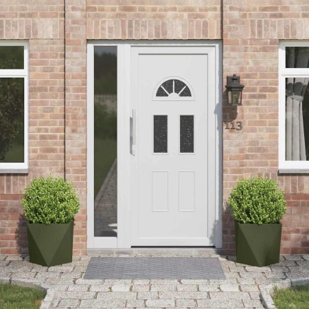 Jardinera 2 pcs Verde Oliva 40 x 40 x 40 cm Acero