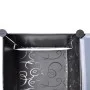 vidaXl Armario modular 14 compartimentos negro y blanco 37x146x180,5cm de vidaXL, Armarios roperos - Ref: Foro24-240499, Prec...